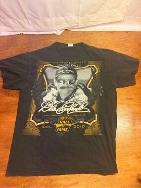 Black NASCAR Hall of Fame Graphic Tee -